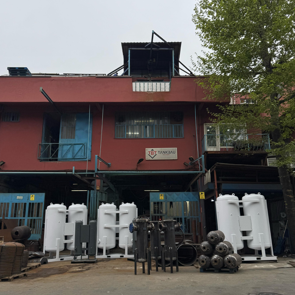 TBT Tankbau Teknik Fabrika - Basınçlı Kap ve Endüstriyel Tank Üretim Süreci 1