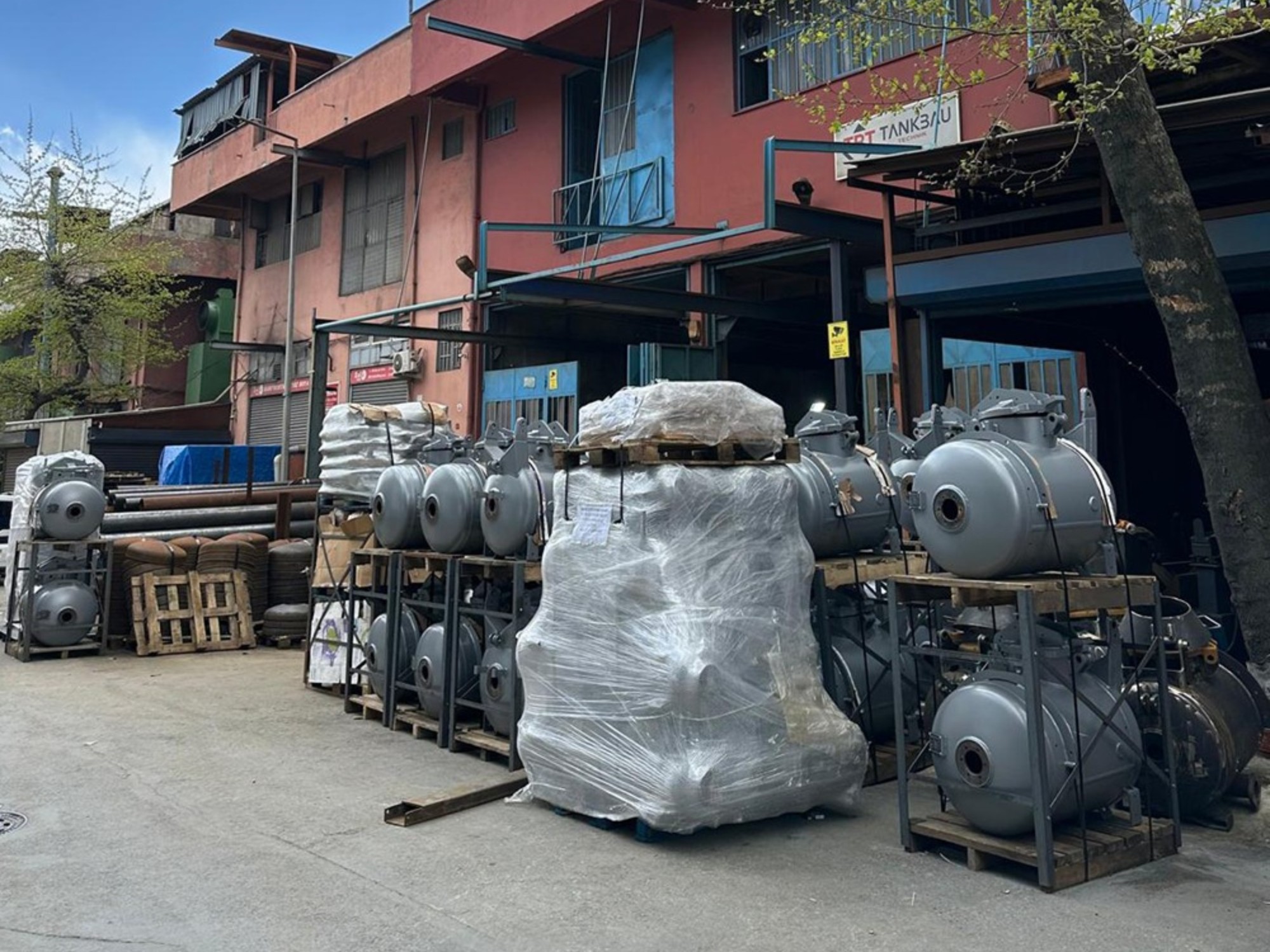 TBT Tankbau Teknik Fabrika - Basınçlı Kap ve Endüstriyel Tank Üretim Süreci 11